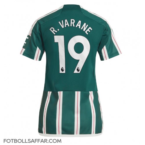 Manchester United Raphael Varane #19 Bortatröja Dam 2023-24 Kortärmad